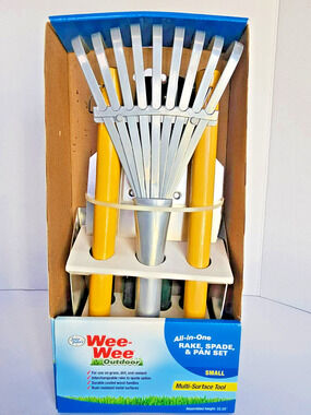 Four Paws Wee-Wee All-in-One Dog Poop Rake, Spade and Pan Set Rake, Bran New.